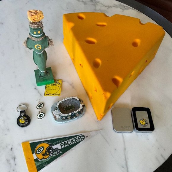 Accessories Big Packer Bundle New Zippo Lighter New Keychain Cheesehead Earings Etc Poshmark